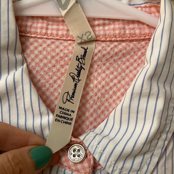 Seven7 Pinstriped Dress Shirt - Picture 7 of 7